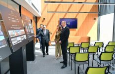 President Aliyev, First Lady Mehriban Aliyeva attend opening of administrative building of DOST Agency (PHOTO)