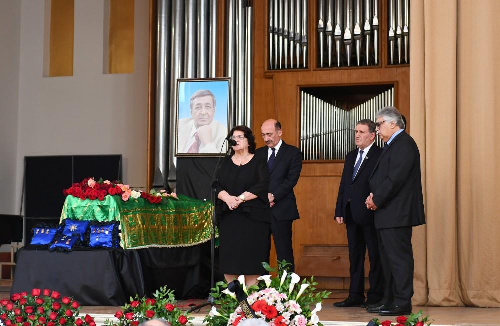 President Aliyev, First Lady Mehriban Aliyeva attended farewell ceremony for prominent composer Arif Malikov (PHOTO)
