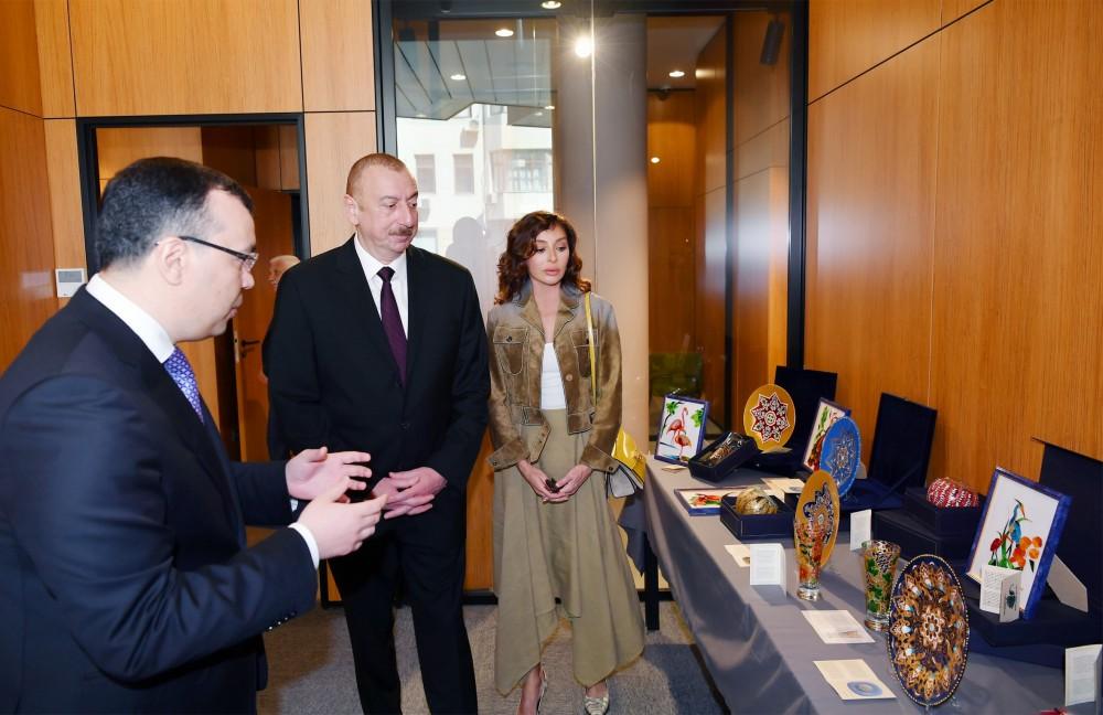 President Aliyev, First Lady Mehriban Aliyeva attend opening of administrative building of DOST Agency (PHOTO)