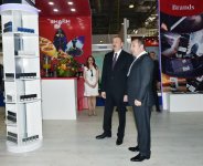 President Aliyev views 25th Azerbaijan International Food Industry and 13th Azerbaijan International Agriculture exhibitions (PHOTO)