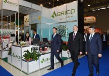 President Aliyev views 25th Azerbaijan International Food Industry and 13th Azerbaijan International Agriculture exhibitions (PHOTO)