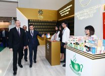 President Aliyev views 25th Azerbaijan International Food Industry and 13th Azerbaijan International Agriculture exhibitions (PHOTO)