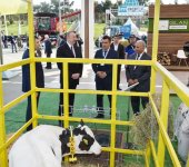 President Aliyev views 25th Azerbaijan International Food Industry and 13th Azerbaijan International Agriculture exhibitions (PHOTO)