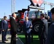 President Aliyev views 25th Azerbaijan International Food Industry and 13th Azerbaijan International Agriculture exhibitions (PHOTO)