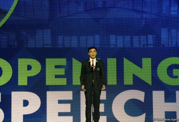 UEG President announces opening of European Championships in Rhythmic Gymnastics in Baku (PHOTO)