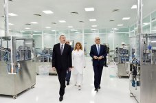 Ilham Aliyev attends opening of “Diamed Co” syringe plant in Pirallahi Industrial Park (PHOTO)