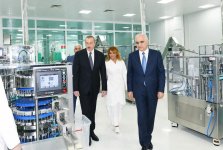 Ilham Aliyev attends opening of “Diamed Co” syringe plant in Pirallahi Industrial Park (PHOTO)