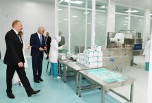 Ilham Aliyev attends opening of “Diamed Co” syringe plant in Pirallahi Industrial Park (PHOTO)