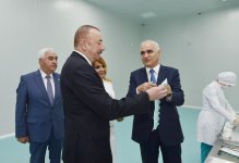 Ilham Aliyev attends opening of “Diamed Co” syringe plant in Pirallahi Industrial Park (PHOTO)