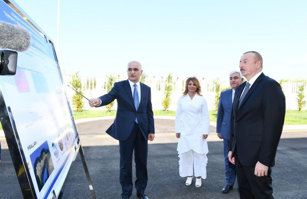 Ilham Aliyev attends opening of “Diamed Co” syringe plant in Pirallahi Industrial Park (PHOTO)
