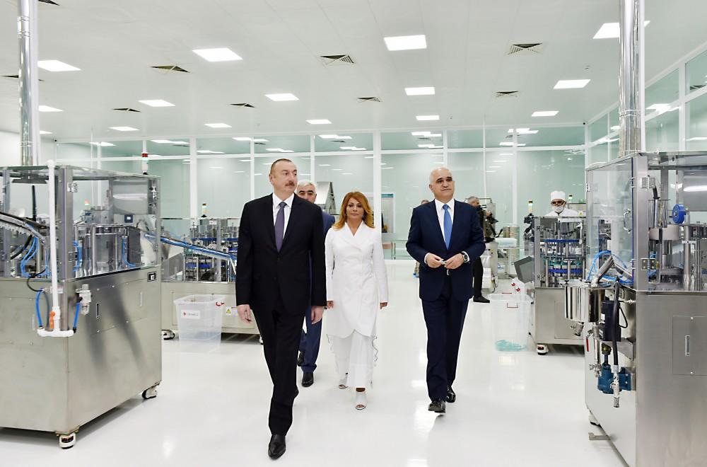 Ilham Aliyev attends opening of “Diamed Co” syringe plant in Pirallahi Industrial Park (PHOTO)