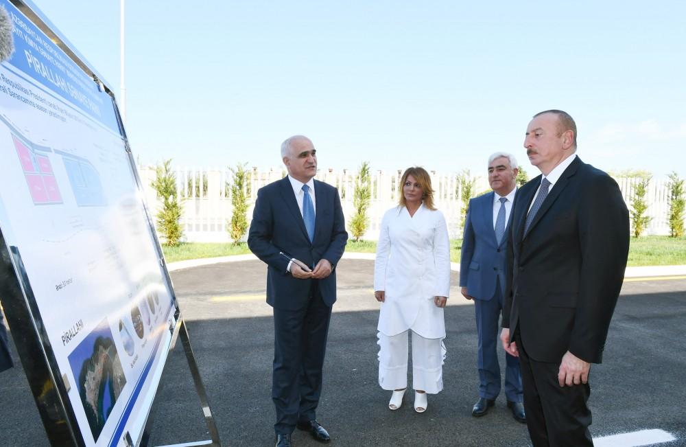 Ilham Aliyev attends opening of “Diamed Co” syringe plant in Pirallahi Industrial Park (PHOTO)