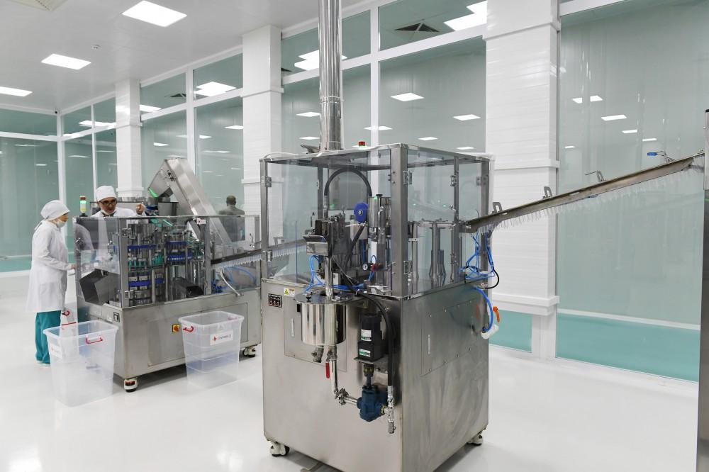 Ilham Aliyev attends opening of “Diamed Co” syringe plant in Pirallahi Industrial Park (PHOTO)