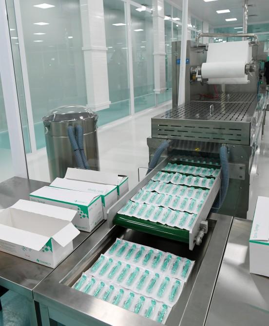 Ilham Aliyev attends opening of “Diamed Co” syringe plant in Pirallahi Industrial Park (PHOTO)