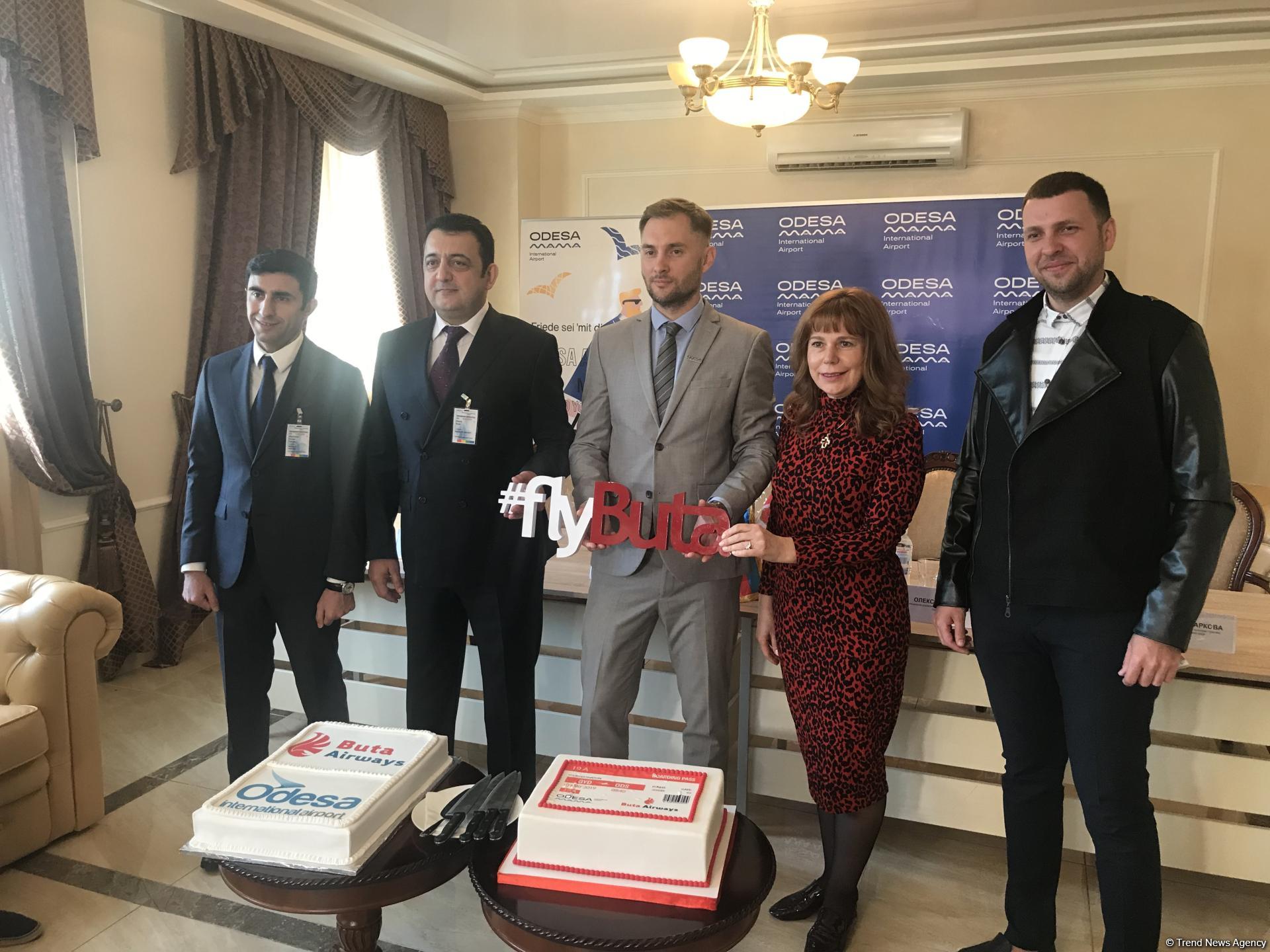Azerbaijani Buta Airways carries out first Baku-Odessa flight (PHOTO)