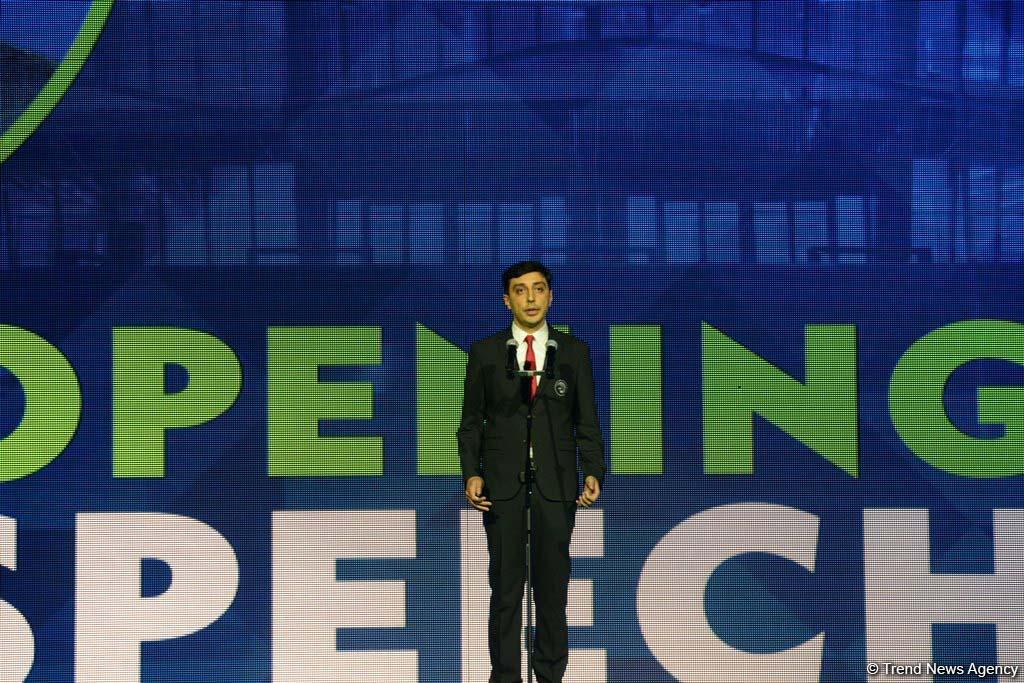 UEG President announces opening of European Championships in Rhythmic Gymnastics in Baku (PHOTO)