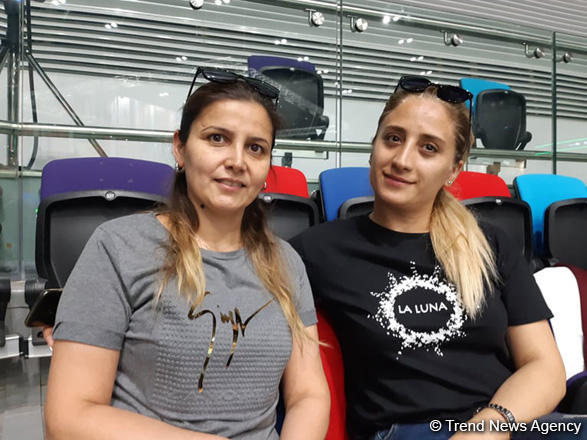 Spectator: We are watching Rhythmic Gymnastics Championships in Baku with great interest