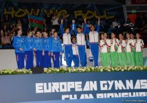 Winners in team standings, all-around group exercises of FIG Rhythmic Gymnastics World Cup awarded in Baku (PHOTO)