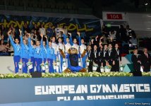 Winners in team standings, all-around group exercises of FIG Rhythmic Gymnastics World Cup awarded in Baku (PHOTO)