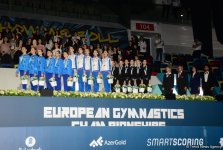 Winners in team standings, all-around group exercises of FIG Rhythmic Gymnastics World Cup awarded in Baku (PHOTO)