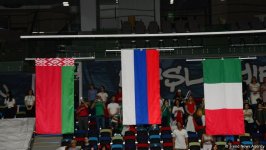 Winners in team standings, all-around group exercises of FIG Rhythmic Gymnastics World Cup awarded in Baku (PHOTO)