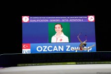 Third day of 35th European Rhythmic Gymnastics Championships in Baku continues (PHOTO)