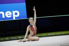 Third day of 35th European Rhythmic Gymnastics Championships in Baku continues (PHOTO)