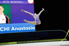 Third day of 35th European Rhythmic Gymnastics Championships in Baku continues (PHOTO)