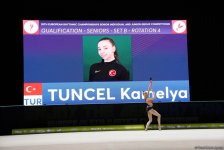 Third day of 35th European Rhythmic Gymnastics Championships in Baku continues (PHOTO)