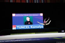 Third day of 35th European Rhythmic Gymnastics Championships in Baku continues (PHOTO)