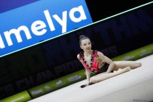 Third day of 35th European Rhythmic Gymnastics Championships in Baku continues (PHOTO)