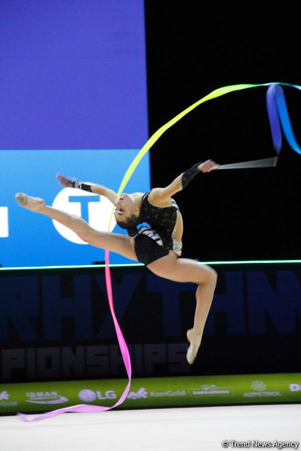 Third day of 35th European Rhythmic Gymnastics Championships starts in Baku (PHOTO)