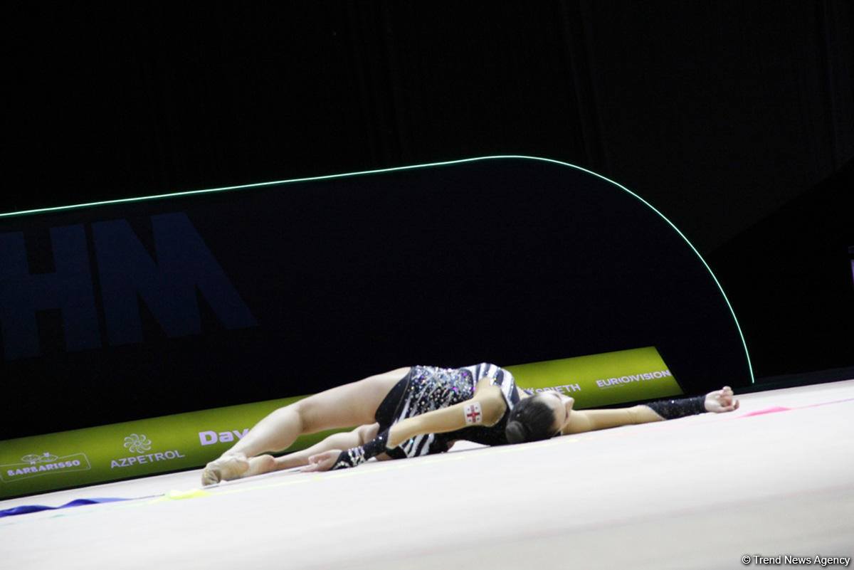 Third day of 35th European Rhythmic Gymnastics Championships starts in Baku (PHOTO)