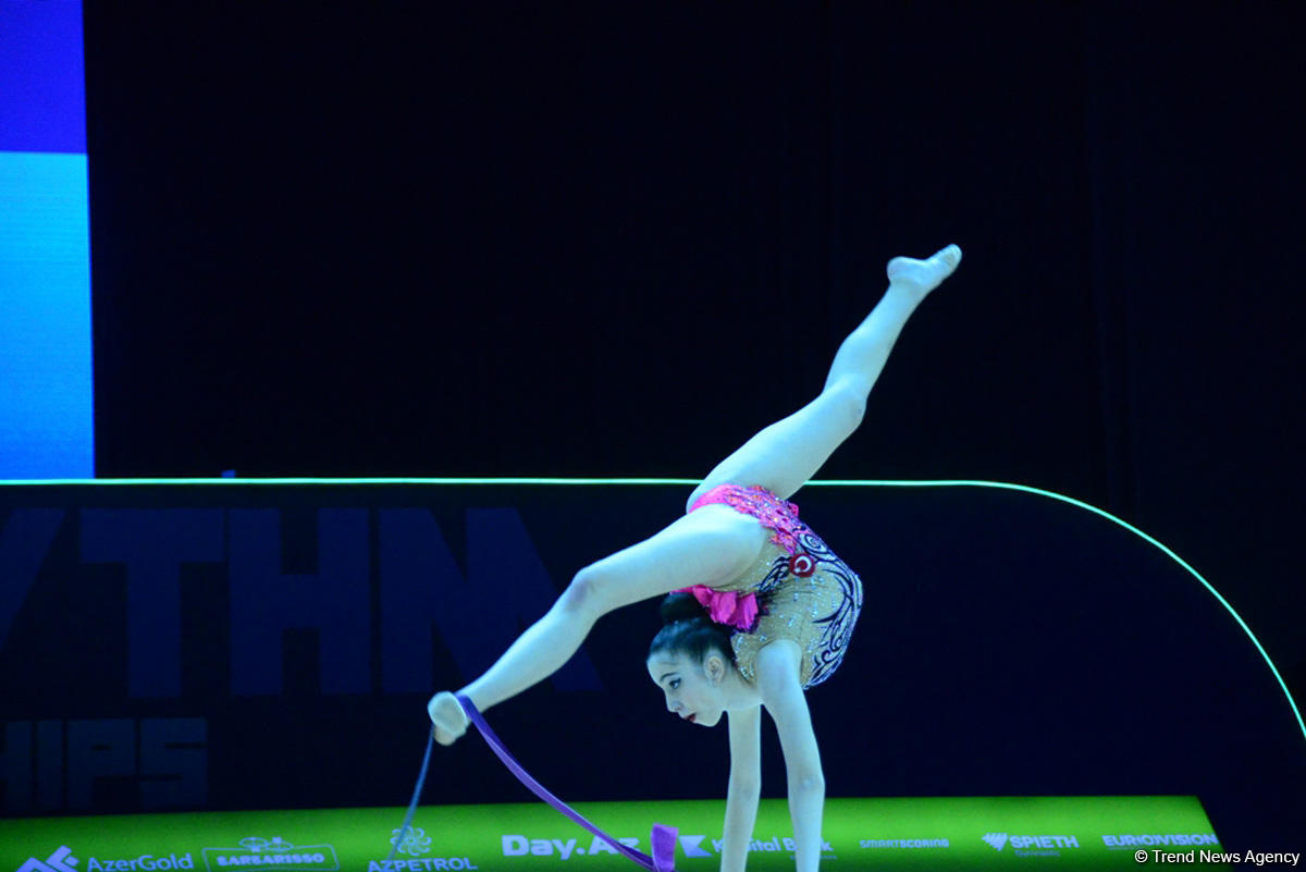 Third day of 35th European Rhythmic Gymnastics Championships starts in Baku (PHOTO)