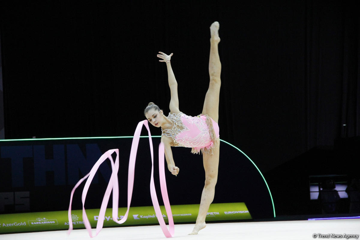 Third day of 35th European Rhythmic Gymnastics Championships in Baku continues (PHOTO)