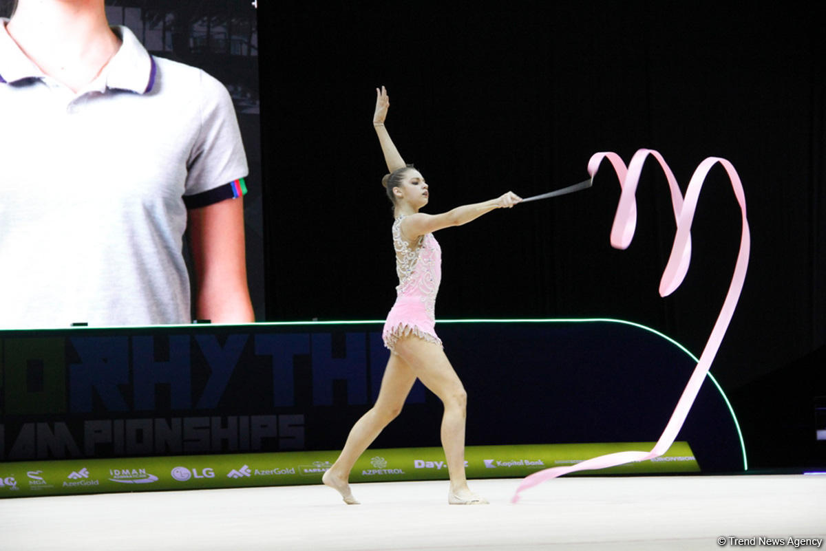 Third day of 35th European Rhythmic Gymnastics Championships in Baku continues (PHOTO)