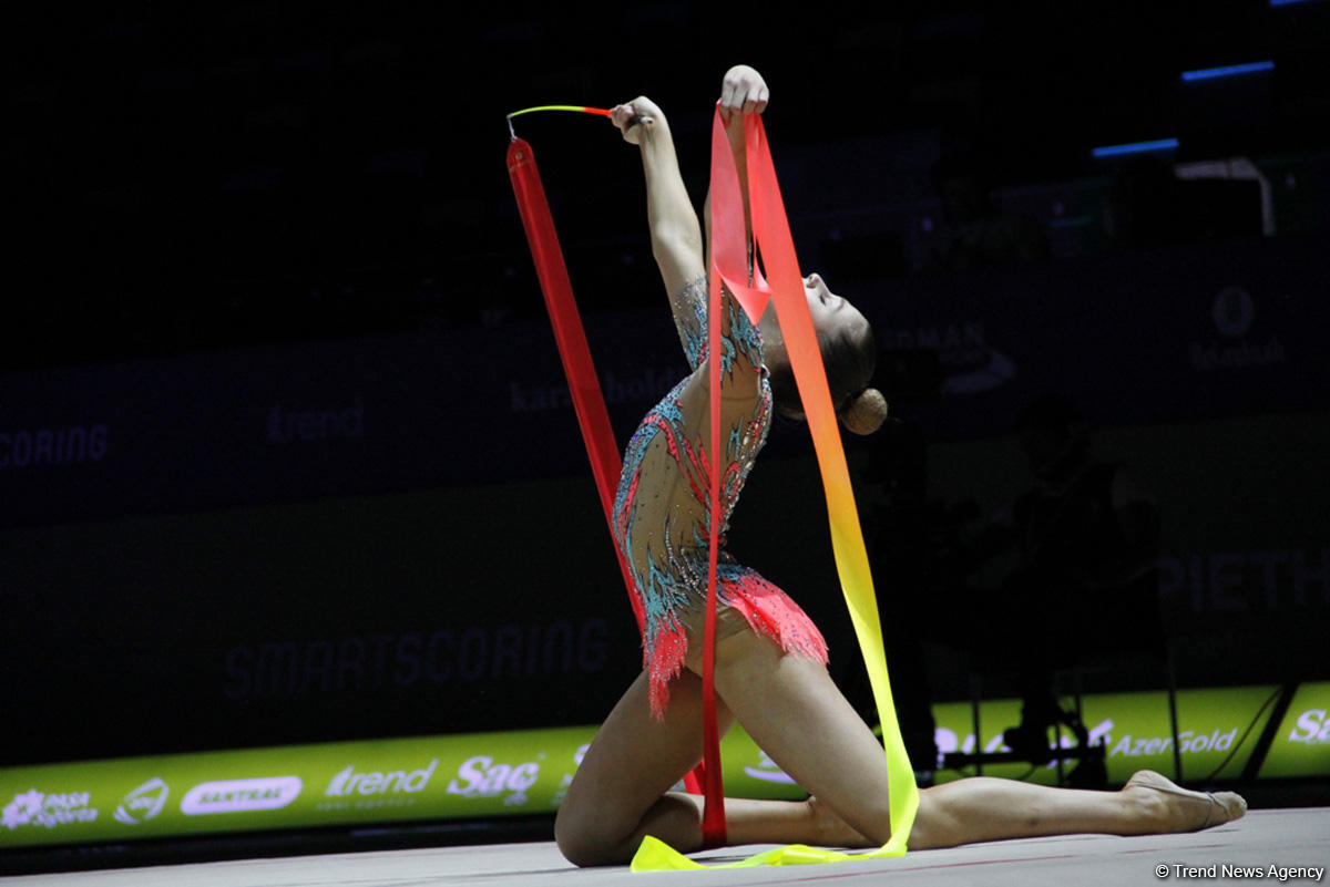 Third day of 35th European Rhythmic Gymnastics Championships in Baku continues (PHOTO)