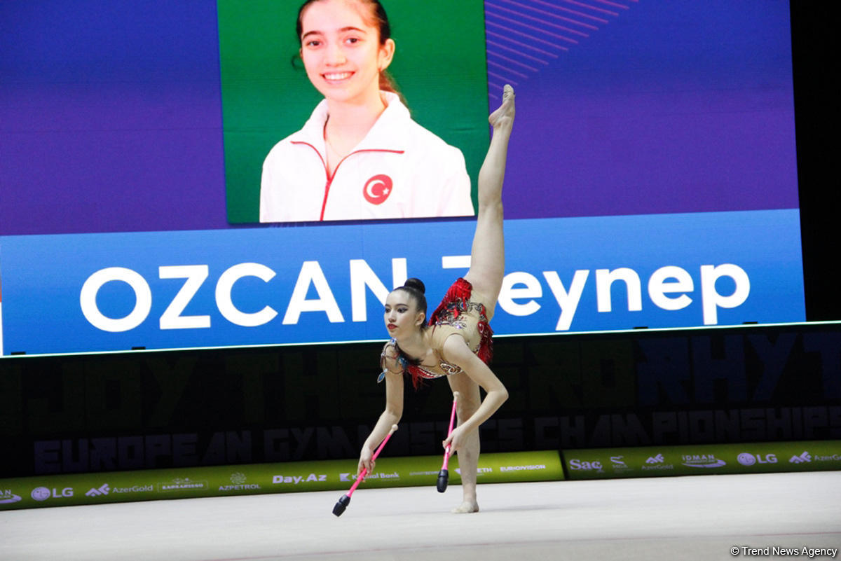 Third day of 35th European Rhythmic Gymnastics Championships in Baku continues (PHOTO)