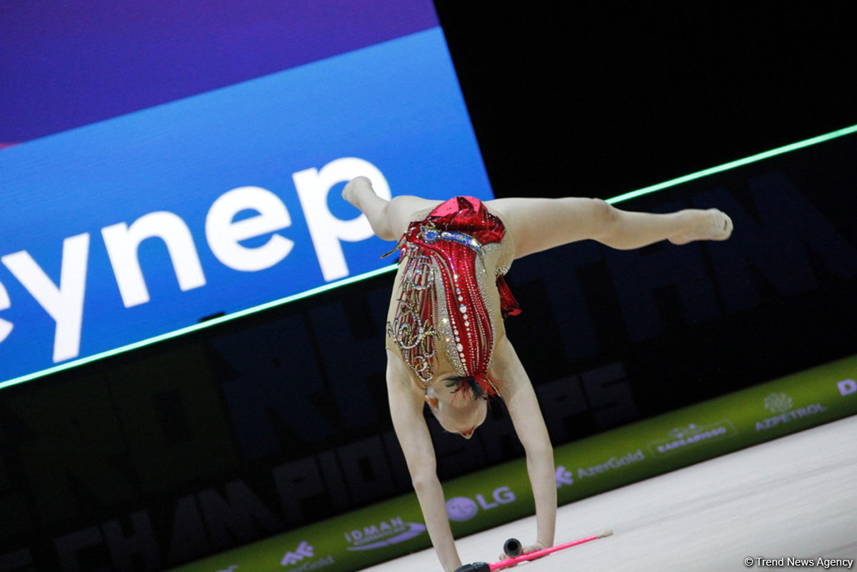 Third day of 35th European Rhythmic Gymnastics Championships in Baku continues (PHOTO)