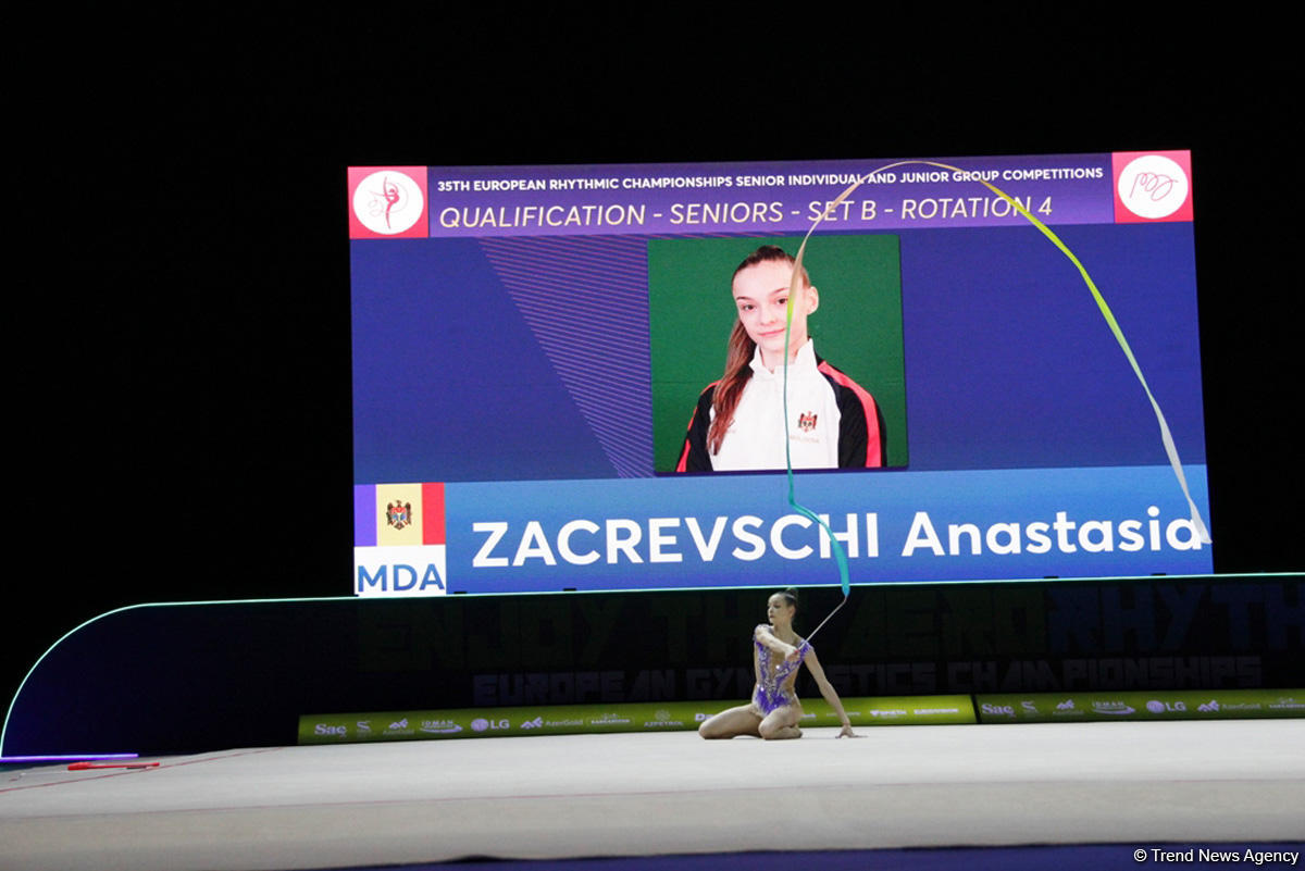 Third day of 35th European Rhythmic Gymnastics Championships in Baku continues (PHOTO)