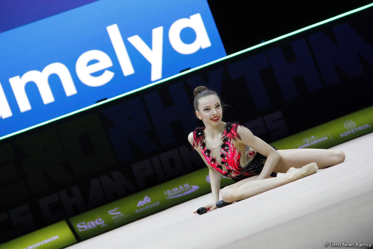 Third day of 35th European Rhythmic Gymnastics Championships in Baku continues (PHOTO)