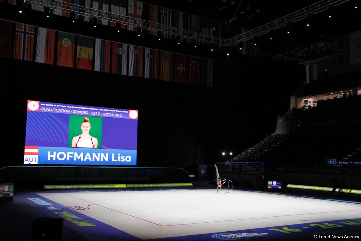 Third day of 35th European Rhythmic Gymnastics Championships in Baku continues (PHOTO)