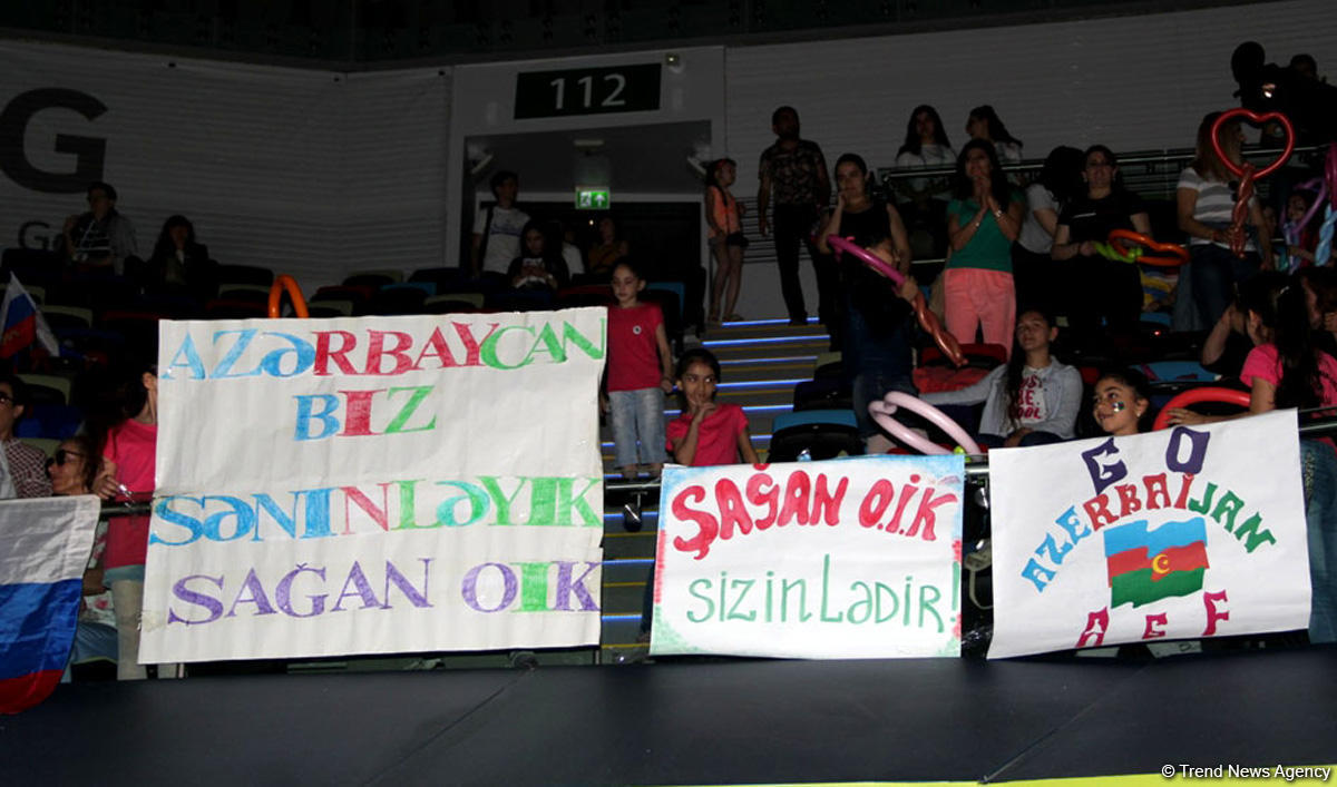 Third day of 35th European Rhythmic Gymnastics Championships in Baku continues (PHOTO)