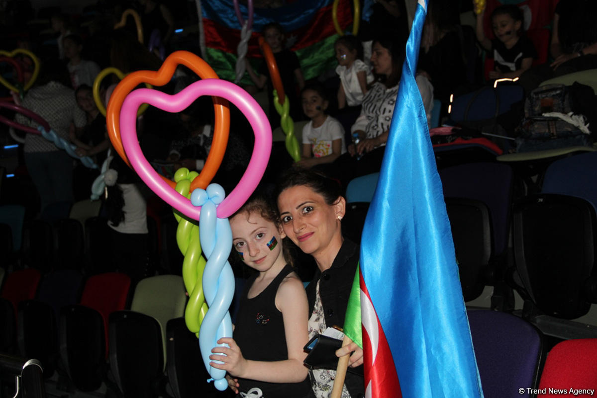 Third day of 35th European Rhythmic Gymnastics Championships in Baku continues (PHOTO)