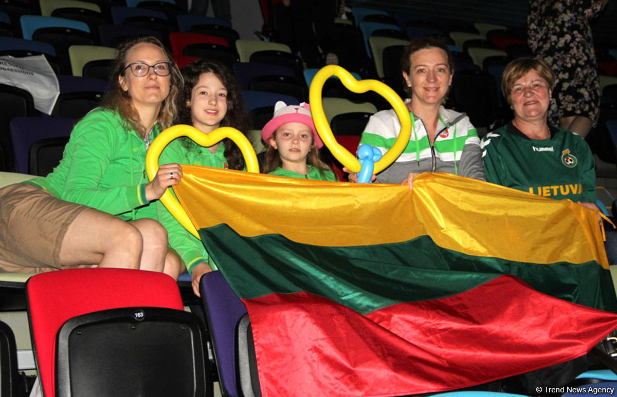 Third day of 35th European Rhythmic Gymnastics Championships in Baku continues (PHOTO)
