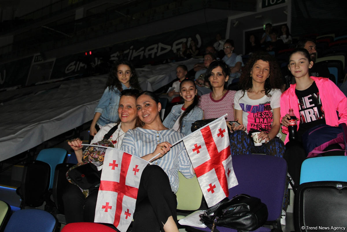 Third day of 35th European Rhythmic Gymnastics Championships in Baku continues (PHOTO)