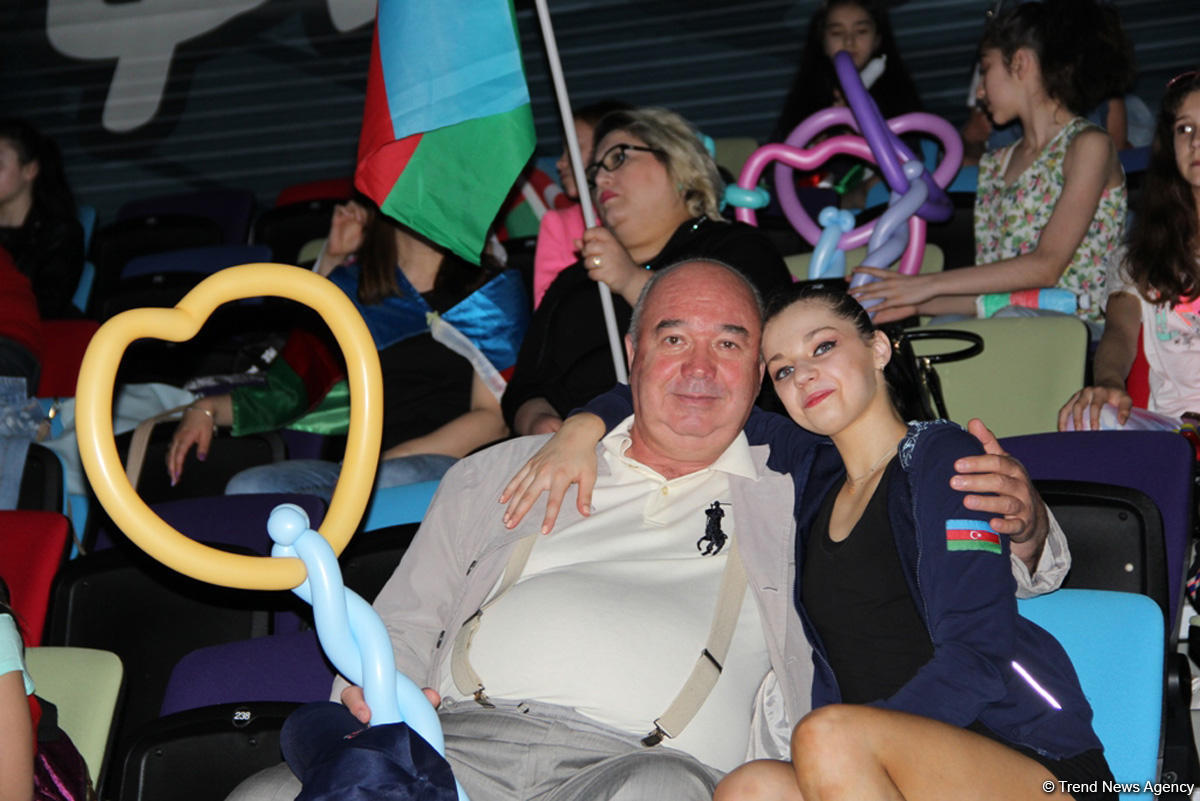 Third day of 35th European Rhythmic Gymnastics Championships in Baku continues (PHOTO)