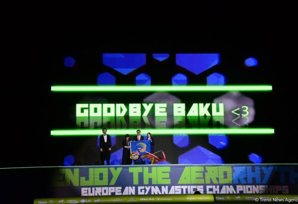 Baku hosts closing ceremony of 35th European Rhythmic Gymnastics Championships (PHOTO)