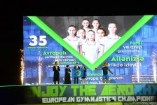 Baku hosts closing ceremony of 35th European Rhythmic Gymnastics Championships (PHOTO)
