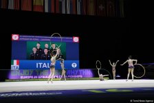 Finals of 35th European Rhythmic Gymnastics Championships kick off in Baku (PHOTO)